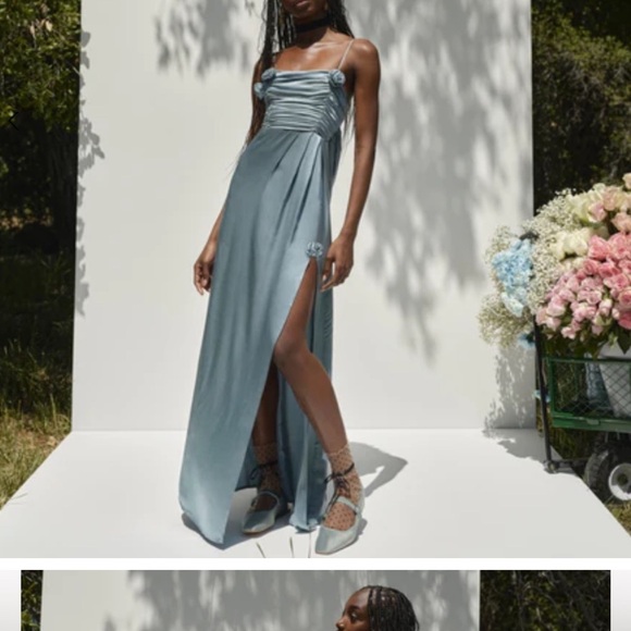 For Love And Lemons Dresses & Skirts - For Love And Lemons Blue Maxi Dress